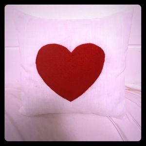 Heart Accent Pillow